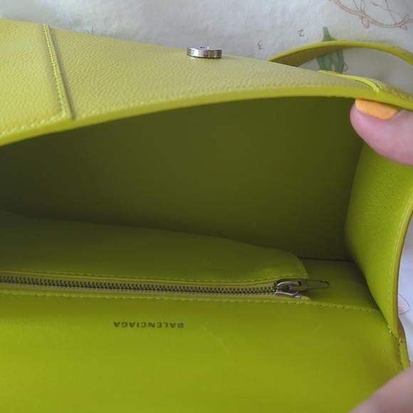 Balenciaga yellow small bag like new - Picture 7 of 10